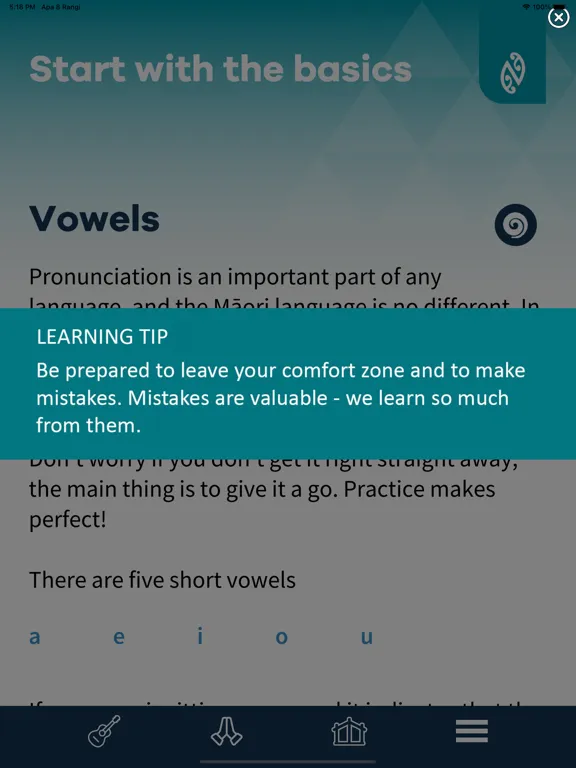 Kawe Kōrero iPad 应用截图
