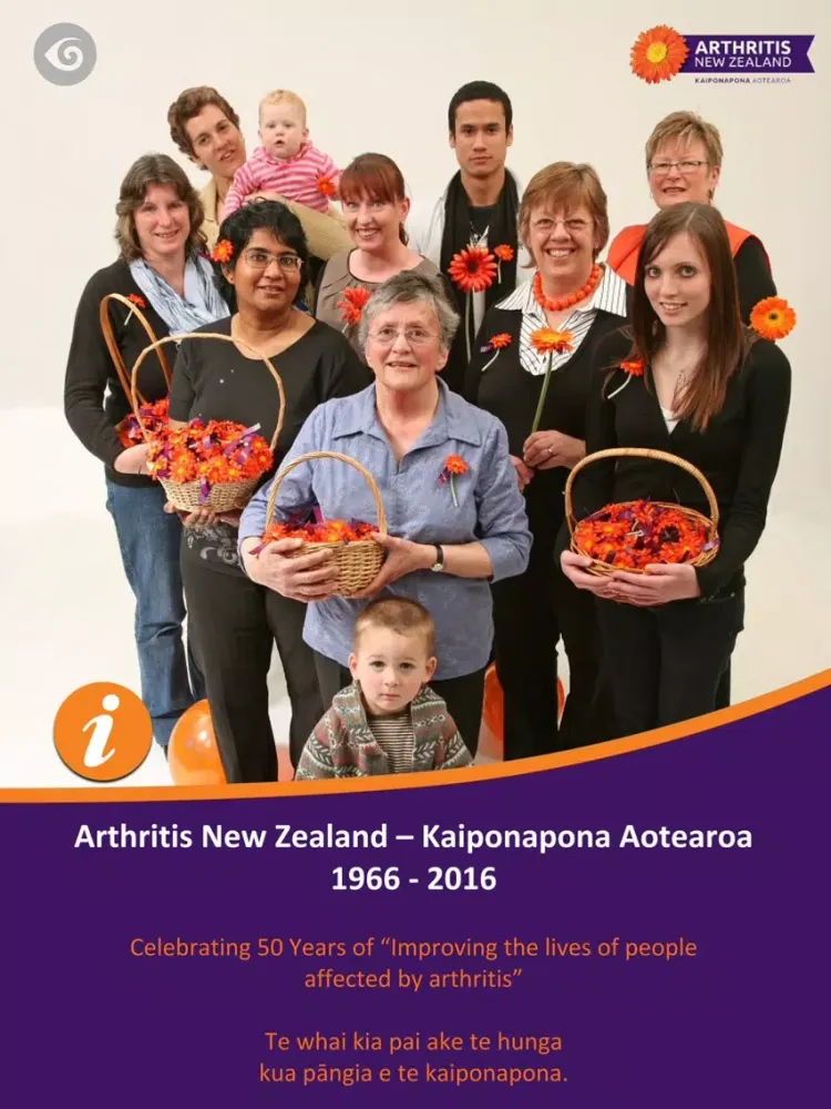 ภาพหน้าจอของ Arthritis NZ 1966-2016 iPad 