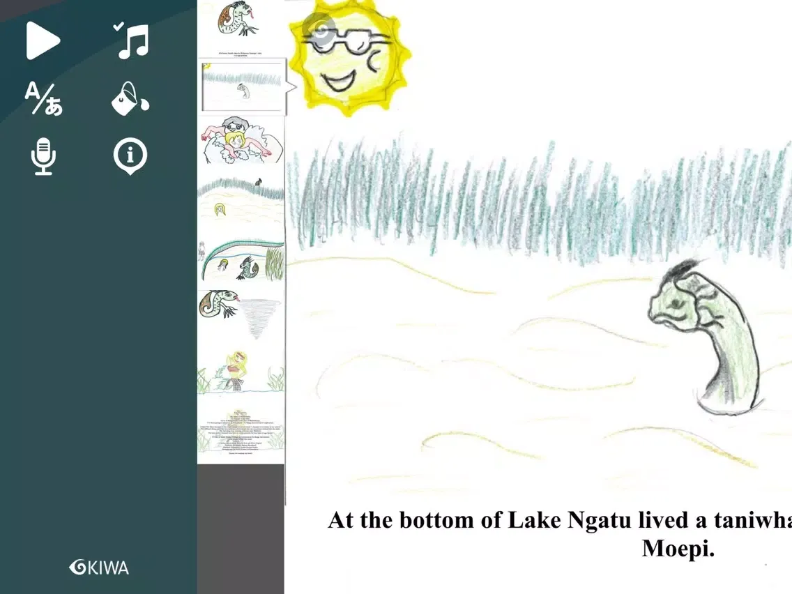 The Taniwha of Lake Ngātu iPad 应用截图