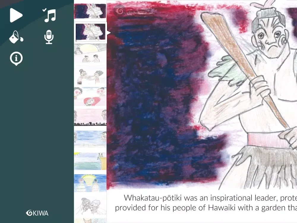 Whakatau-pōtiki: Māhuhu iPad 应用截图