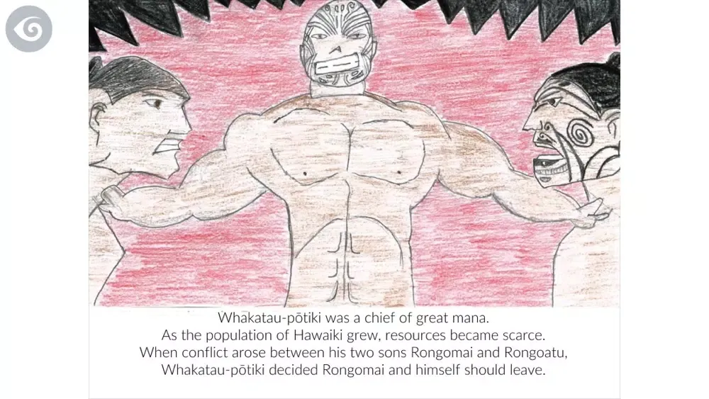 Captures d'écran de Whakatau-pōtiki: Te Haerenga