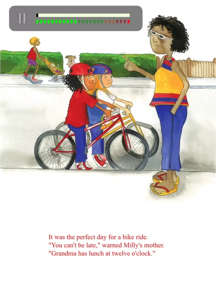 Milly, Molly & the Bike Ride iPad  سکرین شاٹس