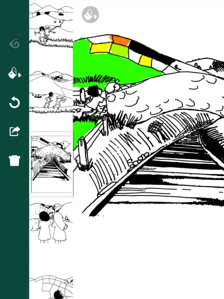 Zrzuty ekranu Milly, Molly and The Train iPad 