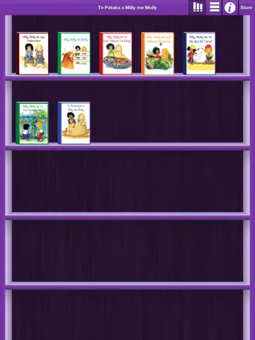Milly, Molly Maori Library iPad  স্ক্রিনশট