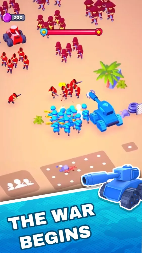 Capturas de tela do Idle War