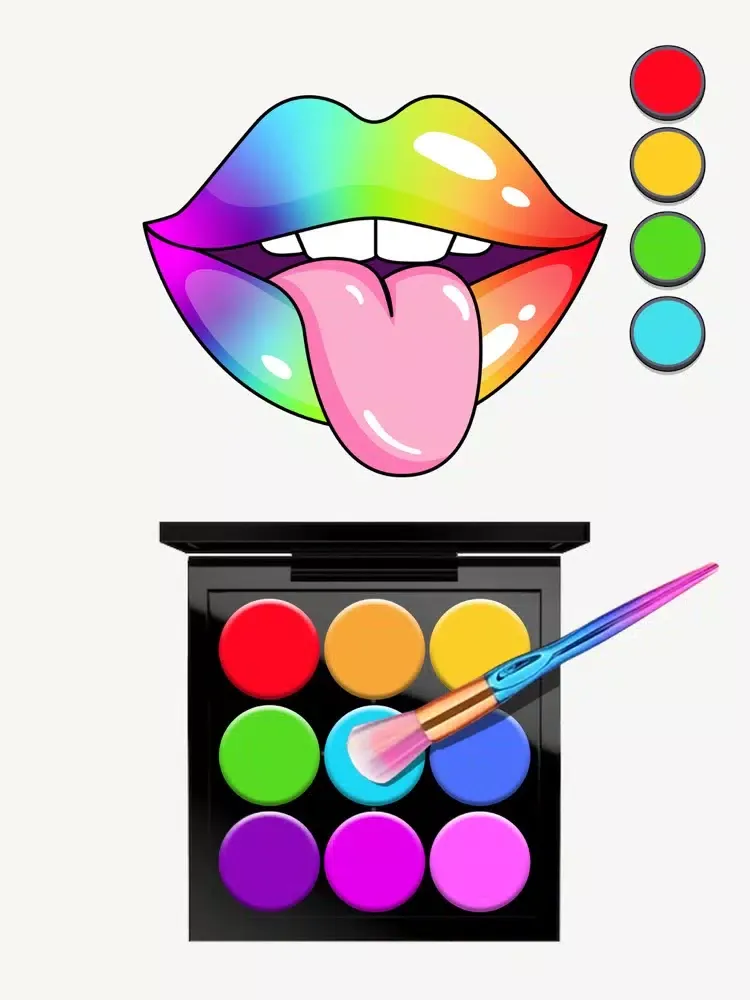 Screenshot di Makeup Kit - Color Match iPad 