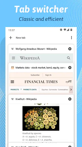 Kiwi Browser - Fast & Quiet Screenshots