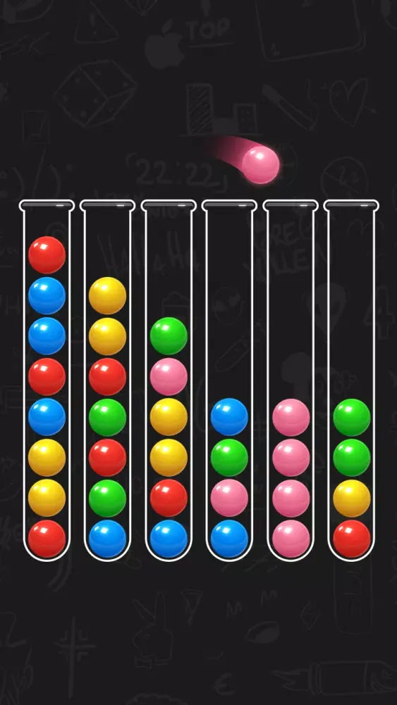 ภาพหน้าจอของ Color Ball Sort : Puzzle Game