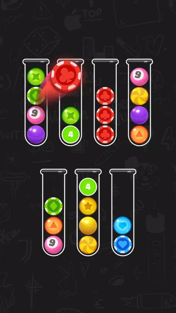 ภาพหน้าจอของ Color Ball Sort : Puzzle Game