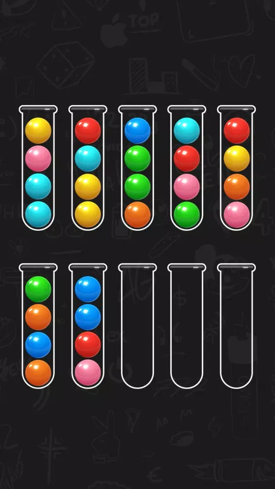 ภาพหน้าจอของ Color Ball Sort : Puzzle Game