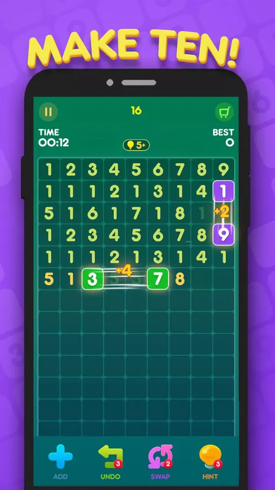 Ten Pair Screenshots