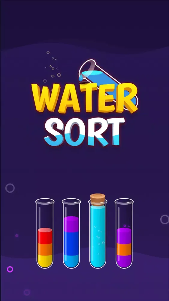 Color Water Sort : Puzzle Game 스크린샷