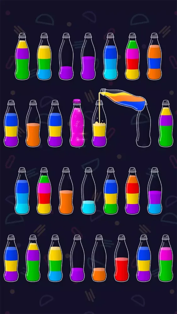 Color Water Sort : Puzzle Game 스크린샷
