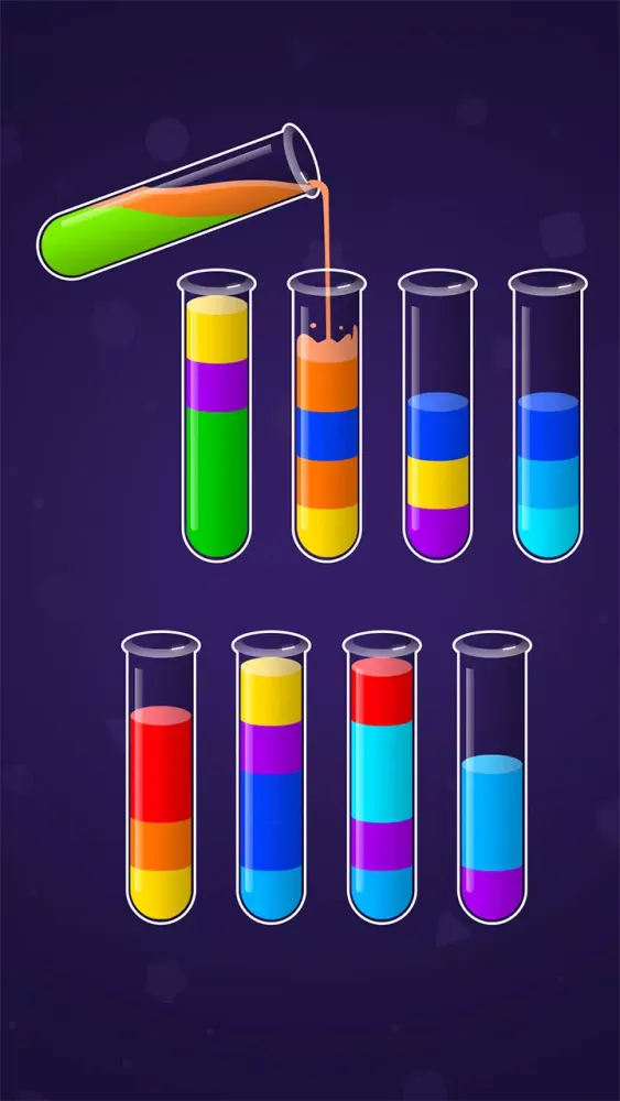 Color Water Sort : Puzzle Game 스크린샷