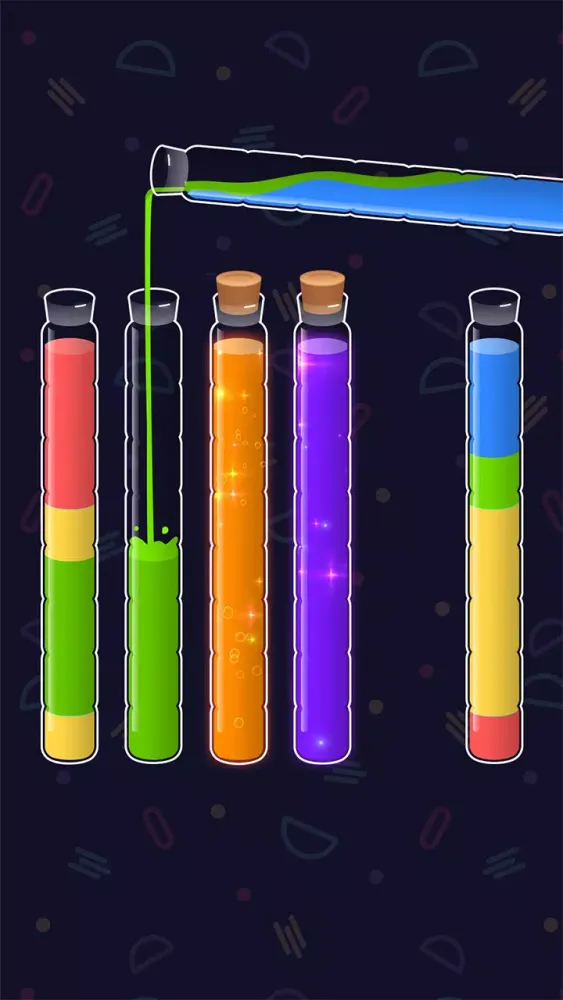 Color Water Sort : Puzzle Game 스크린샷