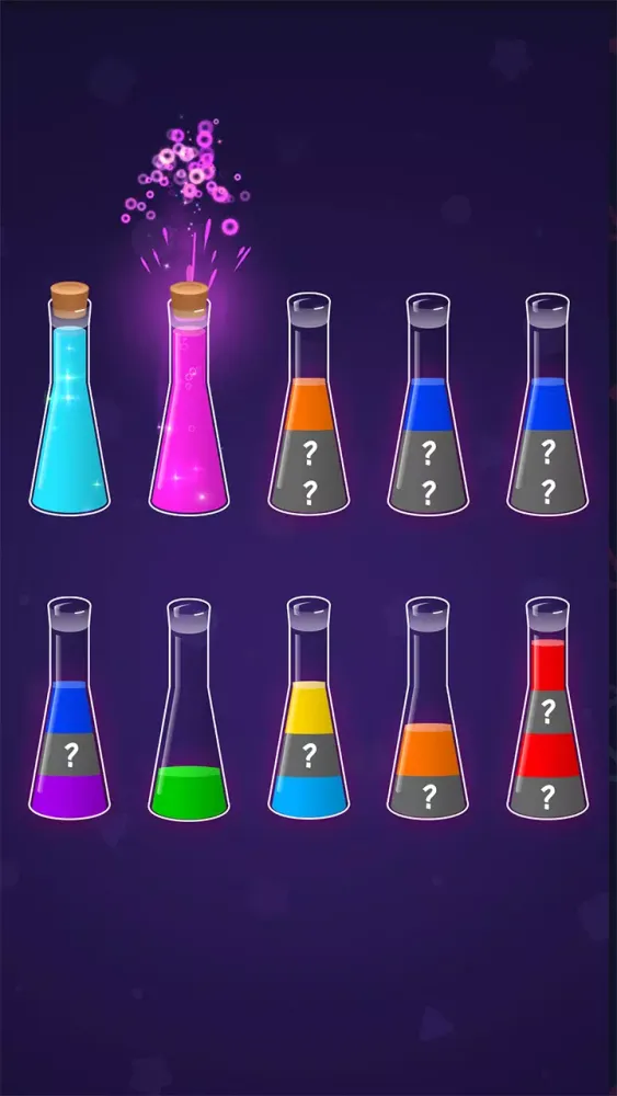 Color Water Sort : Puzzle Game 스크린샷