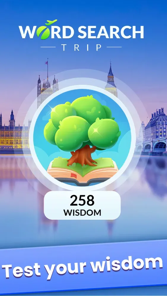 Capturas de tela do Word Search Trip