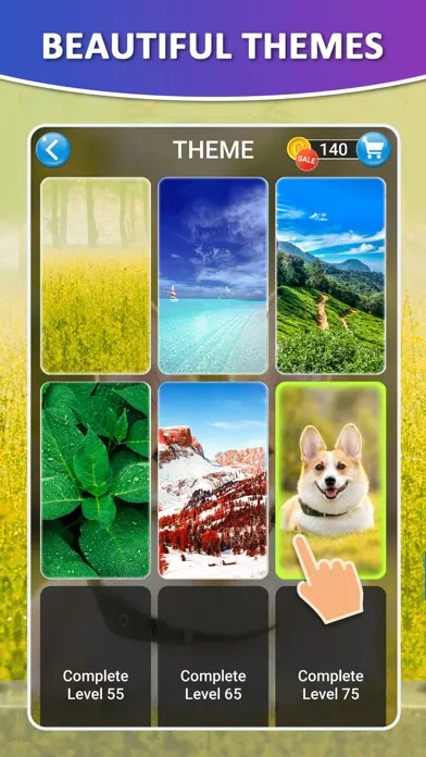 Captures d'écran de Word Rainbow Swipe