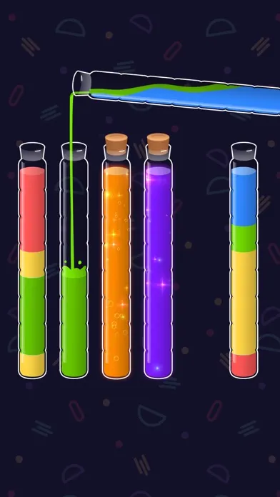 Captures d'écran de Color Water Sort: Puzzle Game