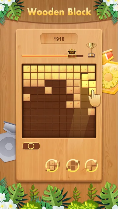Ảnh chụp màn hình của Wooden Block Blast