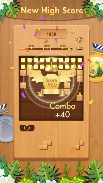 Ảnh chụp màn hình của Wooden Block Blast