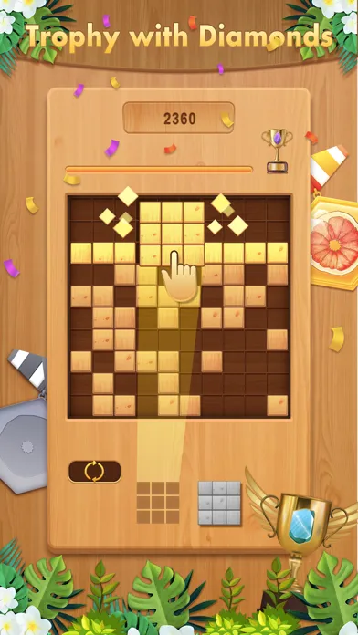 Ảnh chụp màn hình của Wooden Block Blast