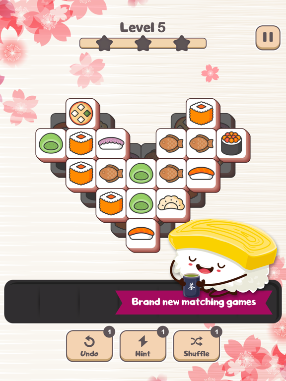 Sushi Tile Match iPad  স্ক্রিনশট