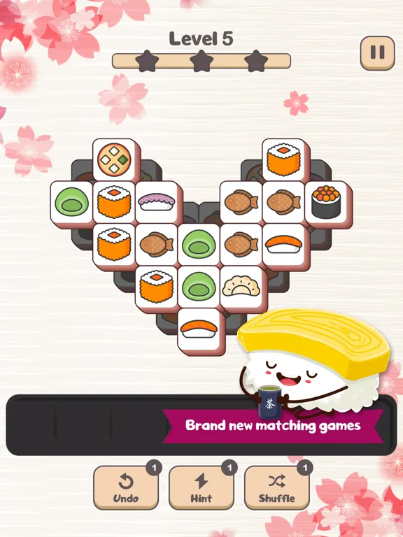 Sushi Tile Match iPad  स्क्रीनशॉट