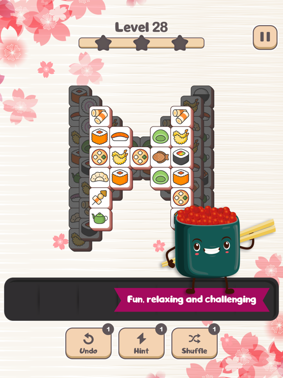 Sushi Tile Match iPad  স্ক্রিনশট
