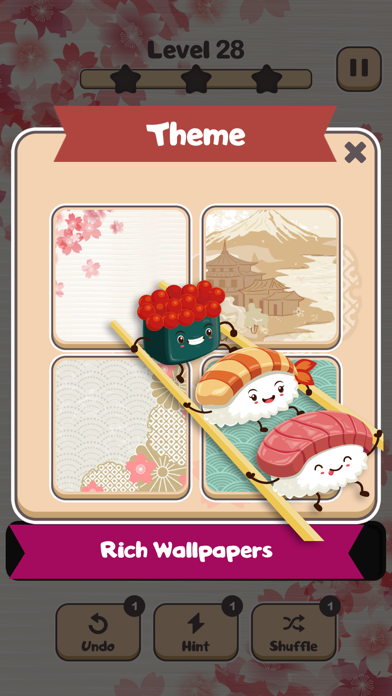 Sushi Tile Match স্ক্রিনশট