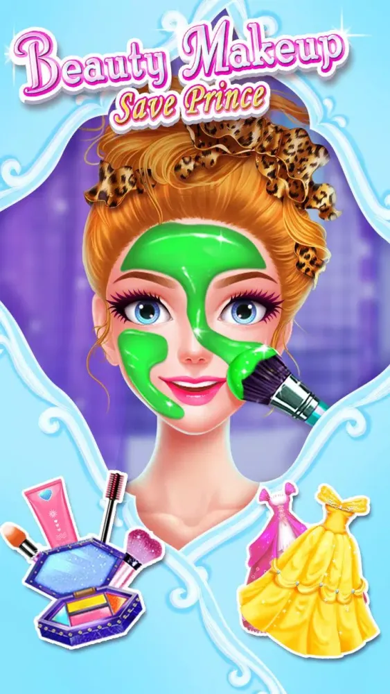 Tangkapan layar Makeup Princess: Dressup Salon