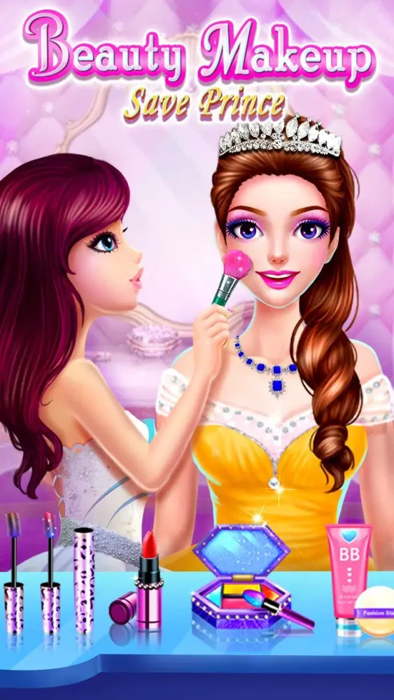 Tangkapan layar Makeup Princess: Dressup Salon