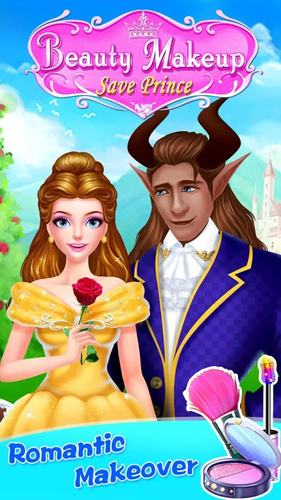 Tangkapan layar Makeup Princess: Dressup Salon