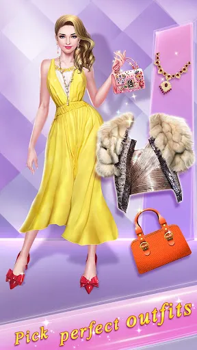 Capturas de tela do Makeup Cover Star: fashion diy