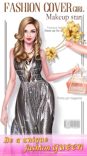 Capturas de tela do Makeup Cover Star: fashion diy