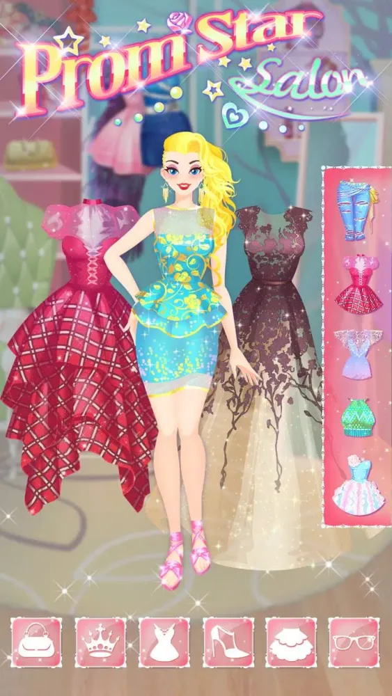 Prom Star Salon: Girl Dress Up 스크린샷