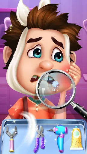 Tangkapan layar Super Mad Dentist