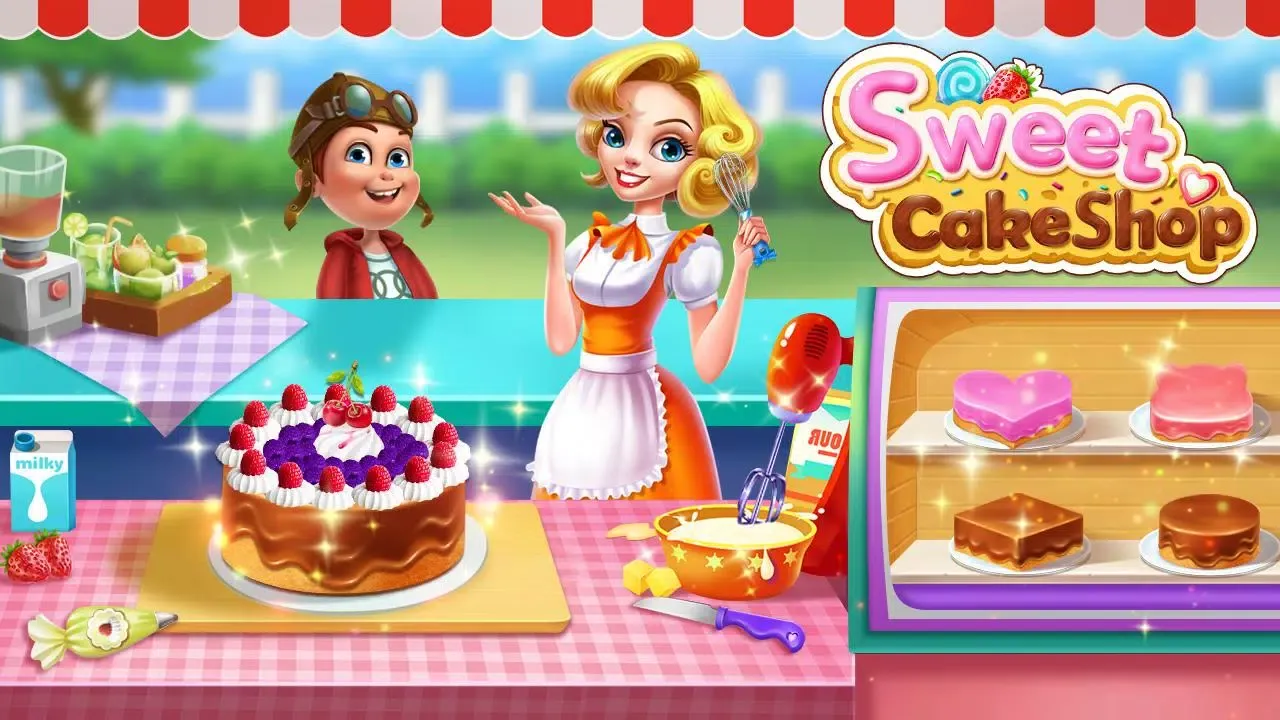 Sweet Cake shop: Cook & Bakery Screenshots