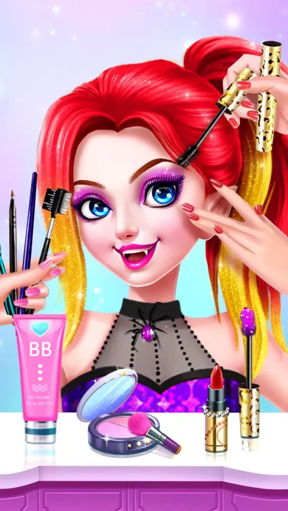 Tangkapan skrin Vampire Girl Dress Up