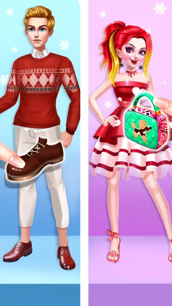 Tangkapan skrin Vampire Girl Dress Up