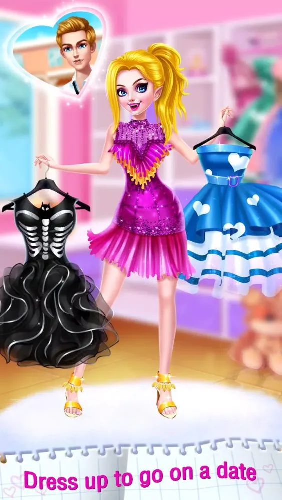 Tangkapan skrin Vampire Girl Dress Up
