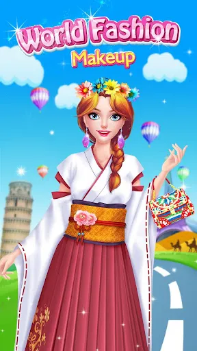 World Princesses Makeup Travel Screenshots