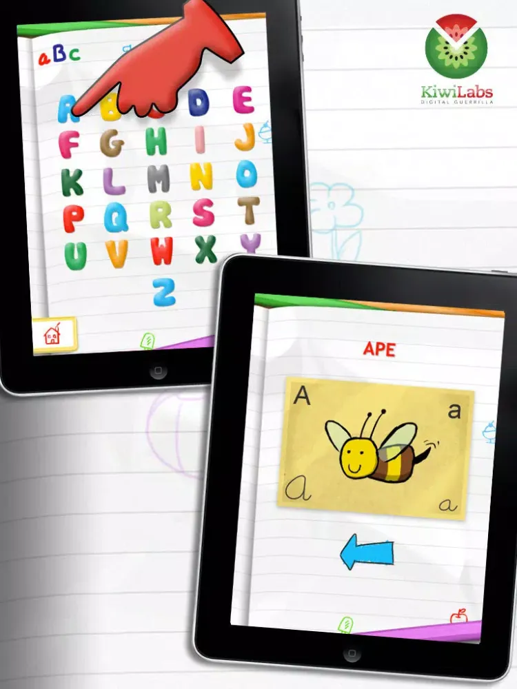 The Italian Talking Alphabet iPad  スクリーンショット