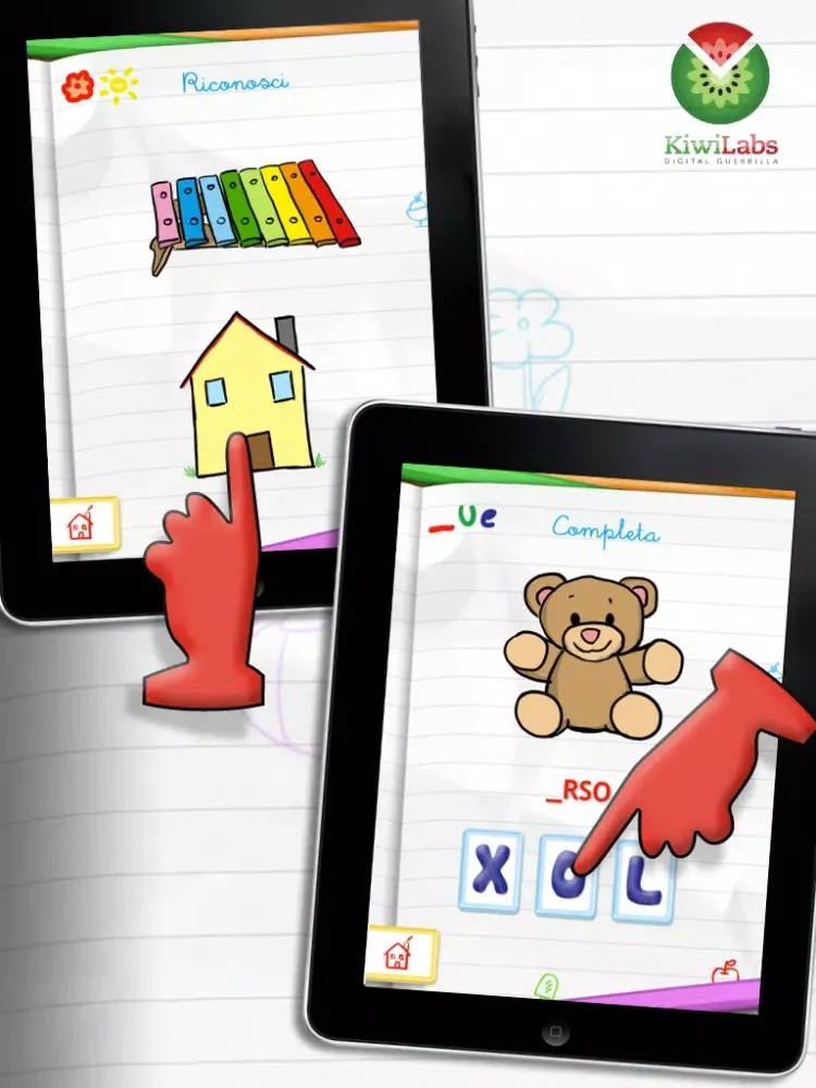 The Italian Talking Alphabet iPad  スクリーンショット