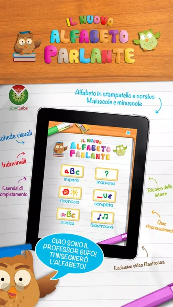 The Italian Talking Alphabet スクリーンショット