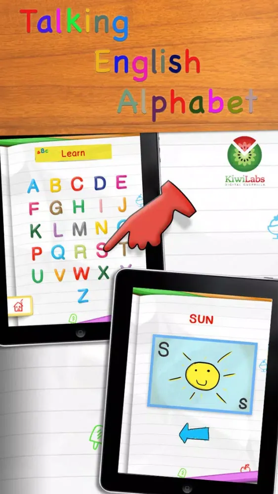 Скриншоты Talking English Alphabet Free