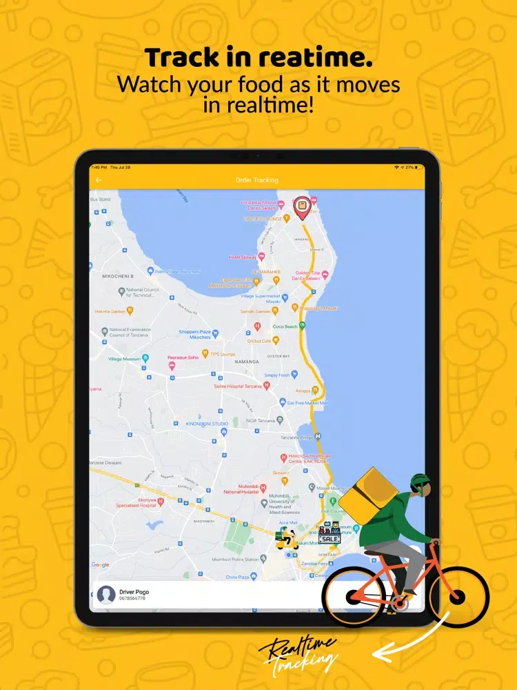 Pogo Delivery iPad  Screenshots