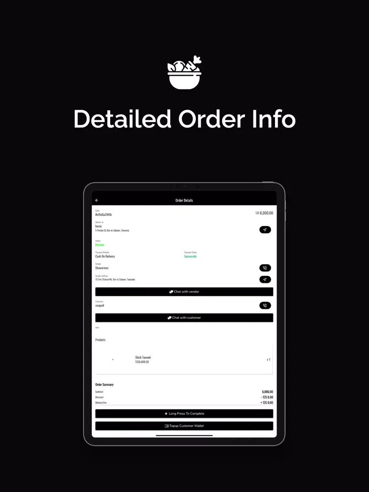 Shawarmez Driver iPad  スクリーンショット
