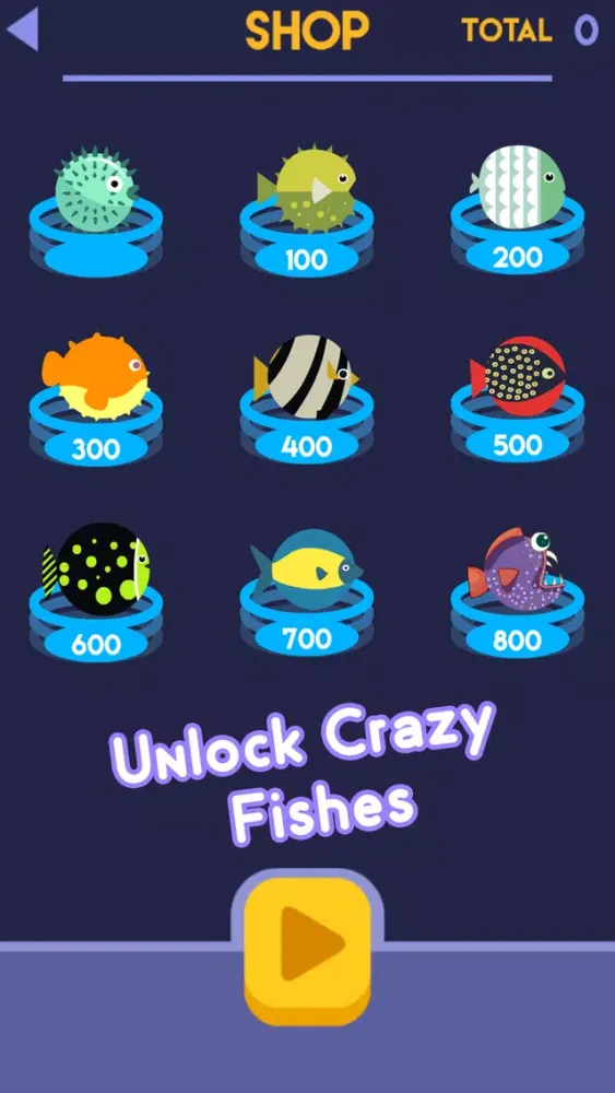Capturas de tela do Fishy Rides - One Tap Fun