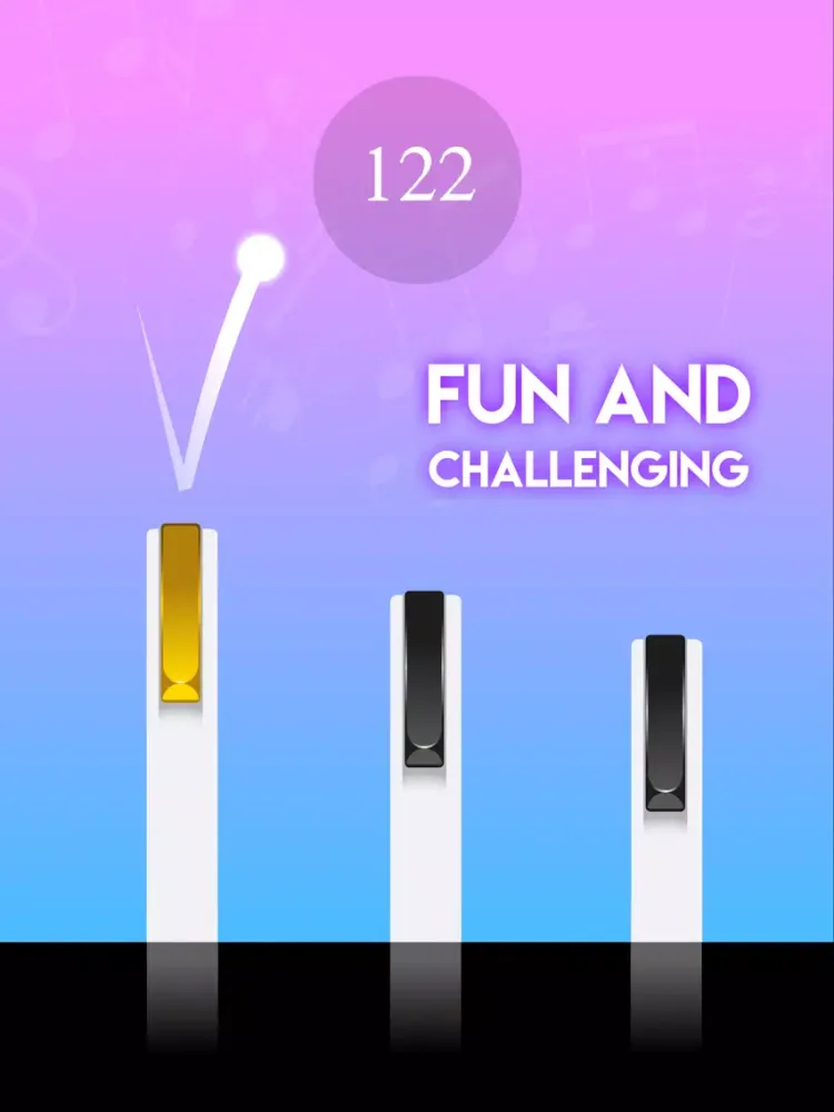 Capturas de pantalla de Piano Hop - Don’t Tap In Void iPad 